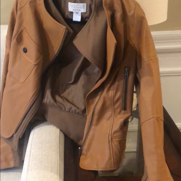 Vegan leather jacket - Picture 4 of 4